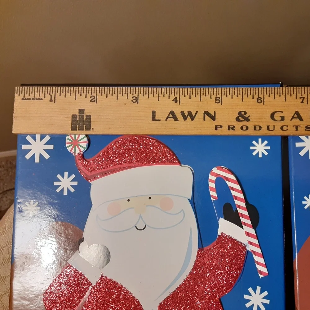Santa Clause Set of 4 Nesting Boxes